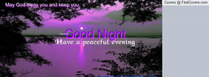 ccGood night peaceful evening cover