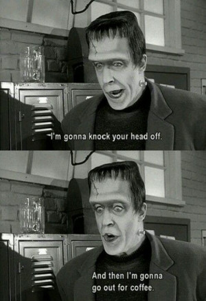 Go out for coffee - Munsters