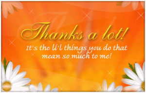 Labels: Thank You Quotes