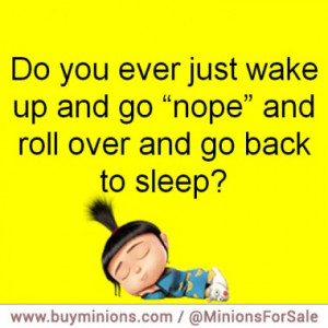 minion-quotes-sleep-roll-over