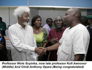 Professors Wole Soyinka And Kofi A