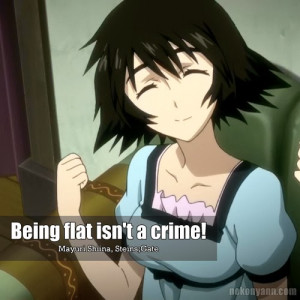 Posted by Mio Labels: Mayuri Shiina , S , Steins Gate