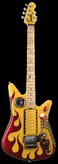 Apparently this is Nigel Tufnel (from Spinal Tap)'s guitar. *shudder*