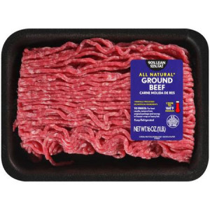 Ground Beef 90% Lean, 1 lb
