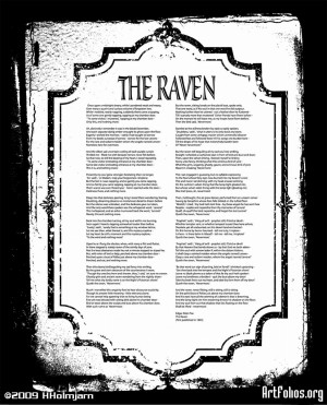 The RavenThe poem by Edgar Allan Poe. This one is a mix of photography ...