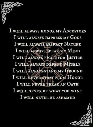 Asatru: Quotes, Honor, Wiccan Pagan, Vikings Horde, Witchery Pagan ...