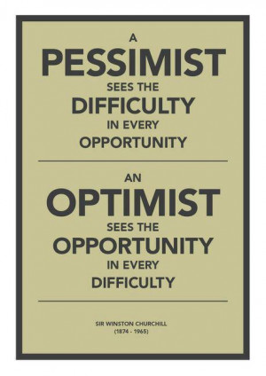 Finding the Balance between Optimism and Pessimism