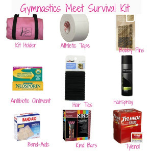 gymnastics meet survival kit gymnastics coaches are constantly ...