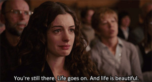 love and other drugs #anne hathaway #still there #life goes on # ...