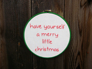 Christmas Mistletoe Quotes Art- christmas quote merry