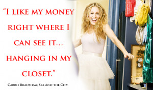 Fashion Quote of the Week: Carrie Bradshaw