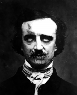 Edgar Allan Poe Zombie by Zombies-616