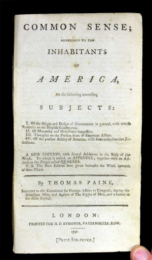 Thomas Paine Common Sense Quotes. QuotesGram