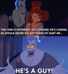 get good relationship advice from Hades. But you CAN get Hercules ...
