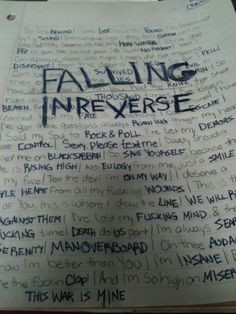 Falling in Reverse