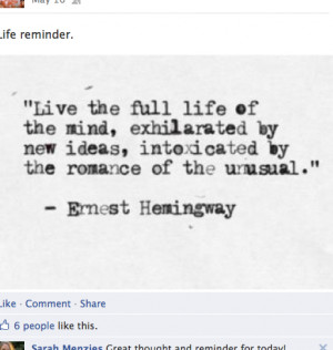 ... life wisdom quotes. I was f*cking miserable, and cruel.” ~ Ernest