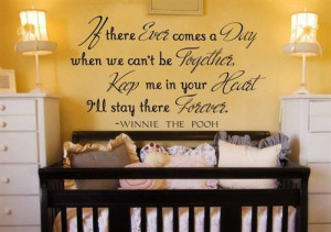 Winnie The Pooh Quote There Ever Day Vinyl Wall Decal