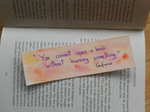 Book quote art Quotation art Handmade by CuteCreationsByLea, $6.00