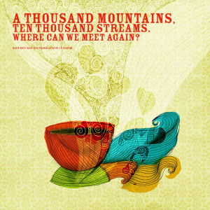 and a lovely cup of Wulong tea. It inspires romance, and delicious ...