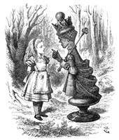 Related Pictures lewis carroll alice in wonderland silver threads
