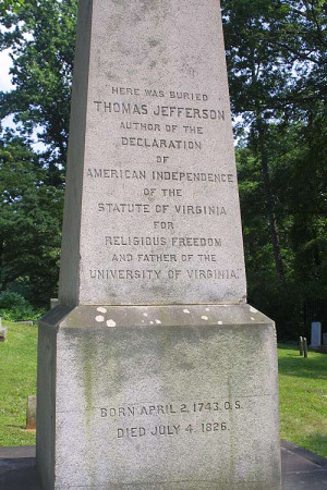 Thomas Jefferson's Epitaph