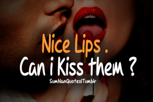 boy couple girl kiss love sumnanquotes sweet