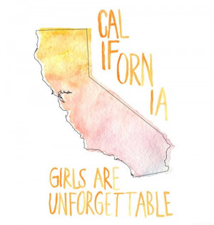 ... you know what they say! California Girls are Unforgettable :) #scupin