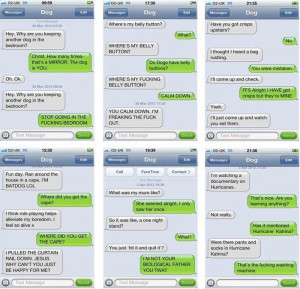 If your dog could text