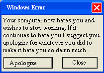 Computer Error Window 1 by Nightmar - funny computers