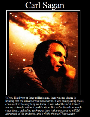 ... for you, Carl Sagan taught the one and only Bill Nye in university