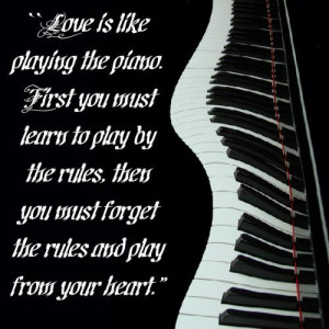 love is like playing the piano facebook like here share this image in ...
