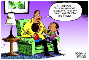 Barack Obama comic strips collection