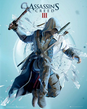 Assassins Creed III - Attack poster, klik voor beste weergave