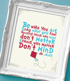 Dr Seuss Print for a Kid's Room by SunshinePrintsCo on Etsy, $15.00
