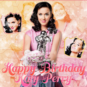 Happy Birthday Katy Perry...