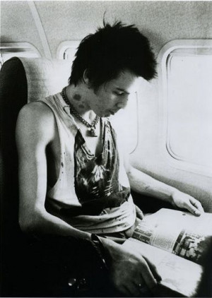 Sid Vicious of the Sex Pistols