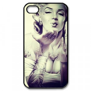 Marilyn Monroe Iphone 5 5s Durable Case + Free Wristband Accessory