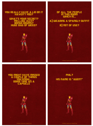 IamKyon Iron Man- The Avengers Quotes