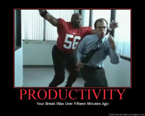 productivity demotivational posters