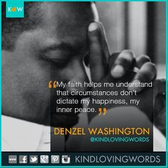 My faith helps me understand that circumstances don't dictate my ...