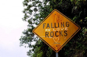 Falling *in love* Rocks