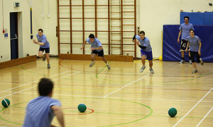 Two words reverberate through Plymouth University’s Dodgeball Club ...
