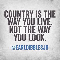 being country