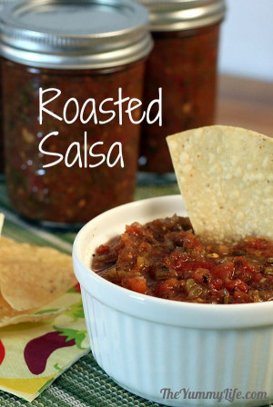 ROASTED SALSA! Recipes for small and big batches for eating now ...