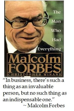 Malcolm Forbes on business