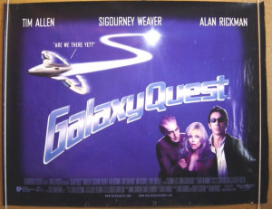 Galaxy Quest Lobby Cards Set Alan Rickman Tim Allen Sigourney Weaver