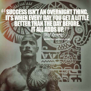 Dwayne Johnson Success Quotes