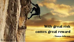 With great risk comes great reward by Thomas Jefferson from Episode 44 ...