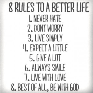simple rules ♥