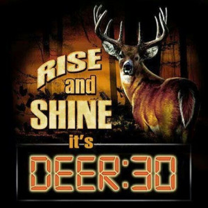 Rise and shine its deer 30